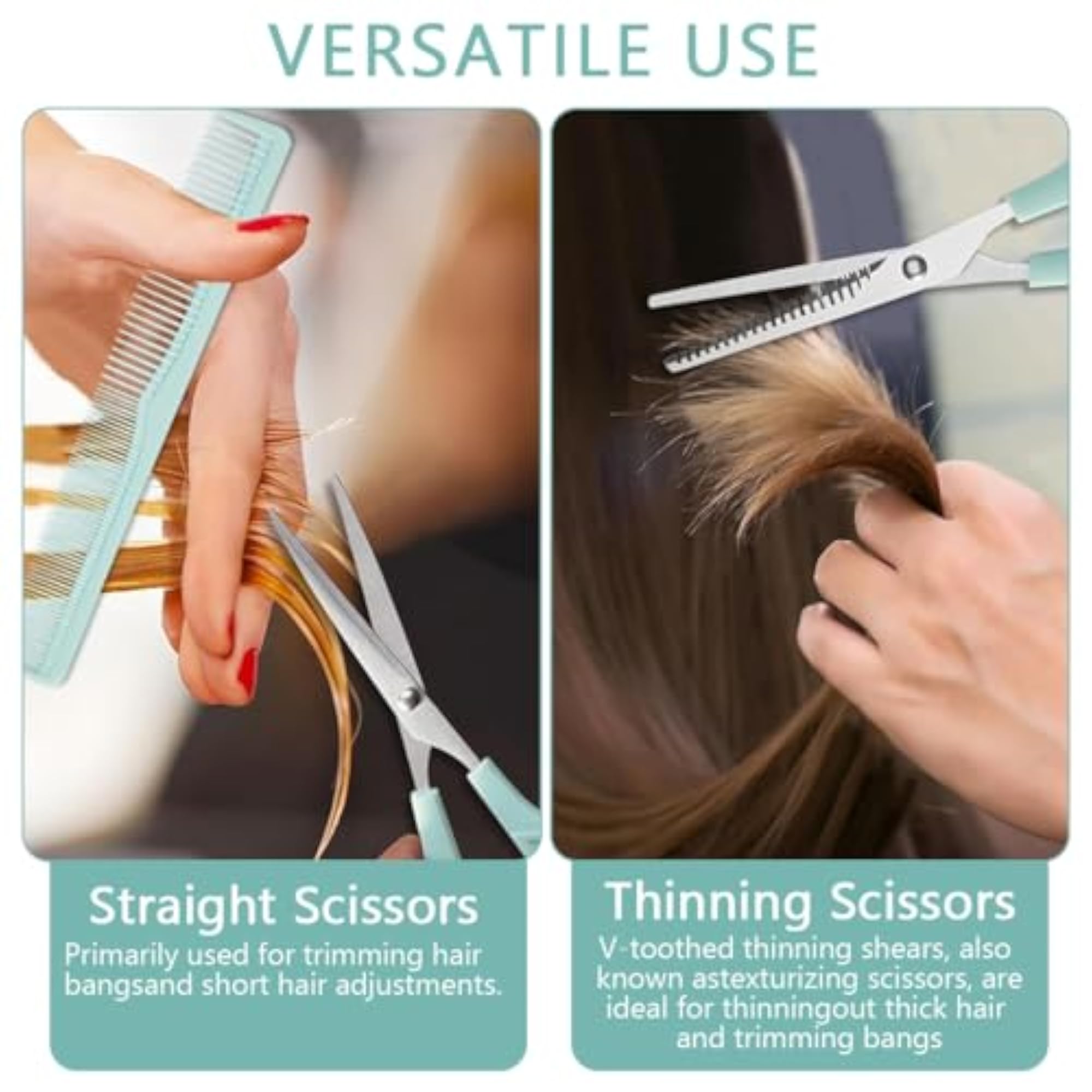 Stainless Steel Hair Cutting Scissor Kit